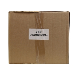 Imagem de SACO C/4 229X324 C/FOLE 30MM KRAFT 110GR ADES.