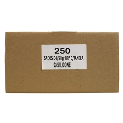Imagem de SACO C4 229X324MM COM JANELA BRANCO 90GR GOMADO