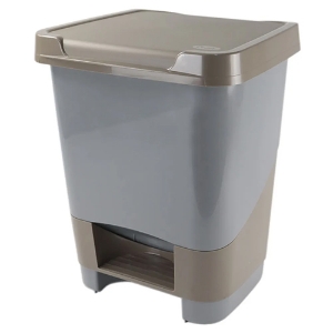 Picture of CESTO LIXO PLÁSTICO COM TAMPA E PEDAL 30LT (2522)