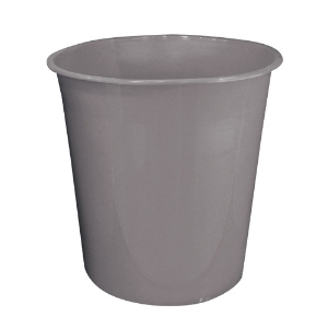 Imagem de CESTO PAPEIS INUTEIS FEGOL PLAST.OPACO 13LT 301 CINZA