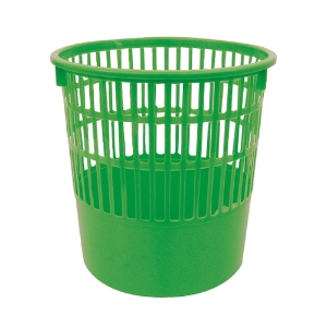 Imagem de CESTO PAPEIS INUTEIS FEGOL PLAST.REDE 13LT 302 VERDE