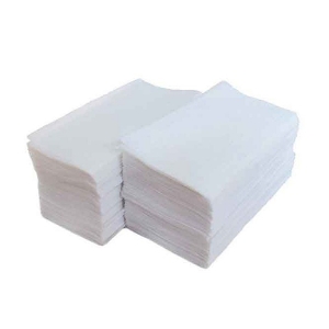 Imagem de CX.50 MAÇOS GUARDANAPOS 14X14CM ZIG-ZAG BRANCO