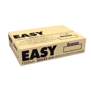 Imagem de TOALHAS DE MESA BRANCO 30X43CM RENOVA EASY (CAIXA 1000 UNI)