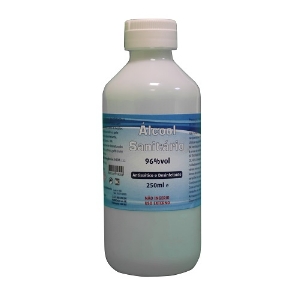 Picture of FRASCO ALCOOL ETILICO 250ML 96% V/V