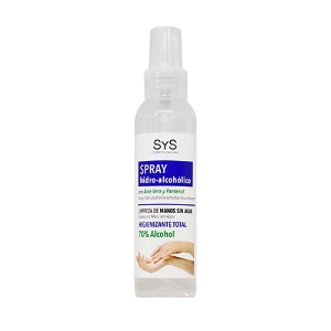 Imagem de SPRAY DESINFETANTE GEL ALCOOL P/MAOS C/ALOE VERA 125ML