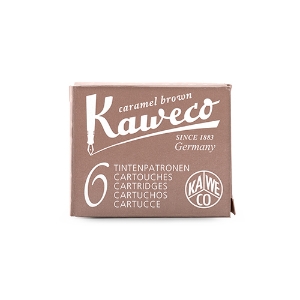 Imagem de CX.6 CARTUCHOS TINTA KAWECO CASTANHO CARAMELO