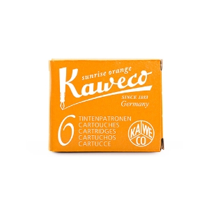 Imagem de CX.6 CARTUCHOS TINTA KAWECO LARANJA