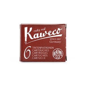 Imagem de CX.6 CARTUCHOS TINTA KAWECO VERMELHO RUBY