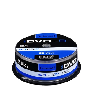 Picture of BOB.25 DVD+R 4.7GB/120M. INTENSO (4111154)
