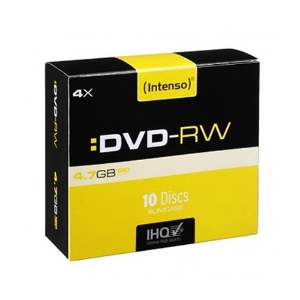 Picture of DVD-RW 4.7GB/120M. INTENSO (4201632/300544) (CX.SLIM)