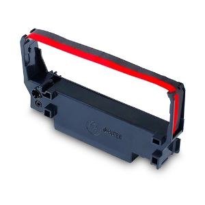 Imagem de FITA POS COMPATIVEL EPSON ERC-30/34/38 GR.655 PRETA/VERMELHA