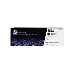 Picture of PACK DUPLO TONER ORIGINAL HP 83A CF283AD PRETO 2 X 1540PAG.