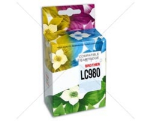 Imagem de TINTEIRO COMPATIVEL BROTHER LC980BK/LC985BK/LC1100BK PRETO