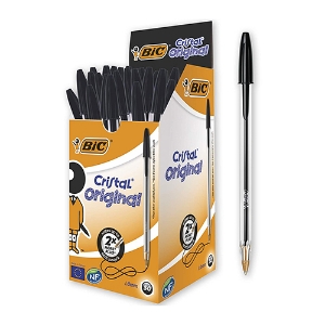 Imagem de ESFEROGRÁFICA BIC CRISTAL PRETO