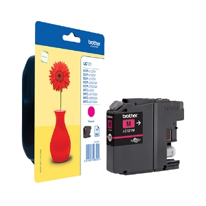 Imagem de TINTEIRO ORIGINAL BROTHER LC-121M MAGENTA 300PAG.
