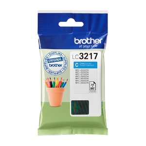 Imagem de TINTEIRO ORIGINAL BROTHER LC-3217C CYAN