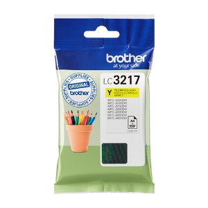 Imagem de TINTEIRO ORIGINAL BROTHER LC-3217Y AMARELO