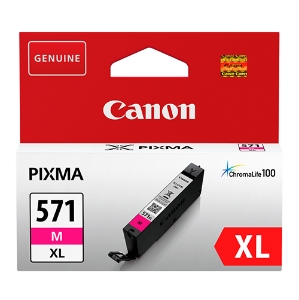 Picture of TINTEIRO ORIGINAL CANON CLI-571MXL MAGENTA ALTA CAPAC.