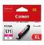 Imagem de TINTEIRO ORIGINAL CANON CLI-571MXL MAGENTA ALTA CAPAC.
