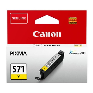 Imagem de TINTEIRO ORIGINAL CANON CLI-571Y AMARELO