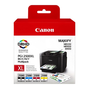 Imagem de TINTEIRO ORIGINAL CANON PGI-2500XL PRETO ALTA CAP.