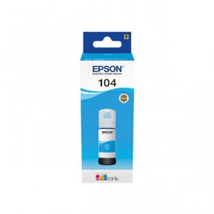 Picture of TINTEIRO ORIGINAL EPSON 104 CYAN 65ML T00P240 (ECOTANK)