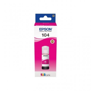 Picture of TINTEIRO ORIGINAL EPSON 104 MAGENTA 65ML T00P340 (ECOTANK)