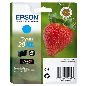 Imagem de TINTEIRO ORIGINAL EPSON 29XL (T2992) CYAN ALTA CAP.