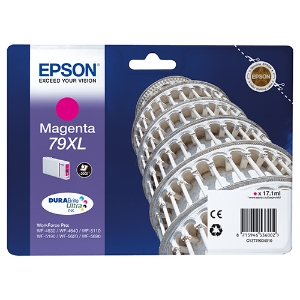 Imagem de TINTEIRO ORIGINAL EPSON 79XL T7903 MAGENTA 2.000 PAGINAS