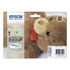 Picture of TINTEIRO ORIGINAL EPSON T0615 PACK C/4 CORES
