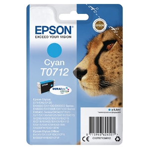 Imagem de TINTEIRO ORIGINAL EPSON T0712 CYAN