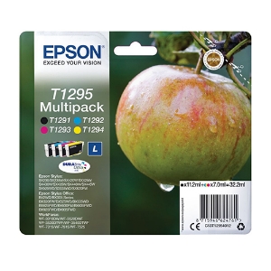 Imagem de TINTEIRO ORIGINAL EPSON T1295 PACK C/4 CORES