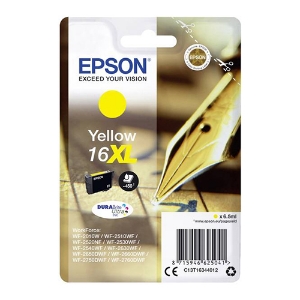 Imagem de TINTEIRO ORIGINAL EPSON T1634 Nº16XL AMARELO ALTA CAPAC.
