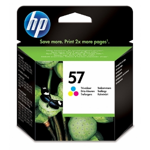 Imagem de TINTEIRO ORIGINAL HP 57 C6657AE CORES(C/M/Y)