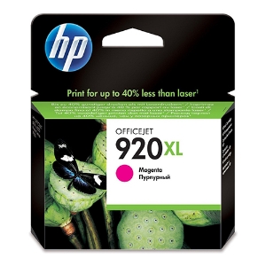 Imagem de TINTEIRO ORIGINAL HP 920XL CD973AE MAGENTA ALTA CAPAC.