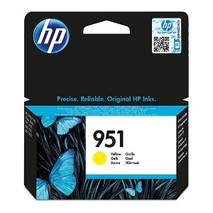 Imagem de TINTEIRO ORIGINAL HP 951 CN052AE AMARELO 1.500 PAGINAS