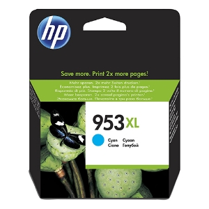 Imagem de TINTEIRO ORIGINAL HP 953XL F6U16AE CYAN ALTA CAP.