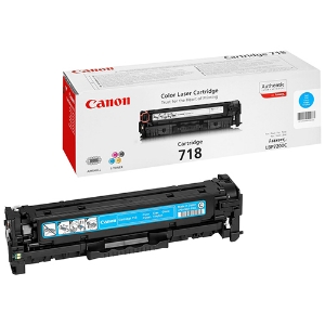 Imagem de TONER ORIGINAL CANON CART.718C CYAN 2.900 PAGINAS