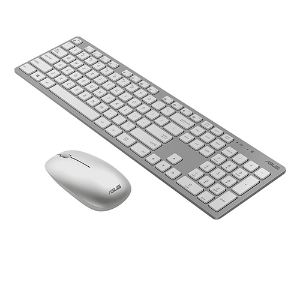 Imagem de TECLADO+RATO ASUS W5000 WIRELESS BRANCO USB