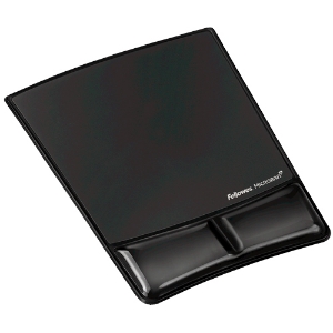 Imagem de APOIO DE PULSOS P/RATO FELLOWES HEALTH-V PRETO (9182301)