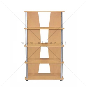 Imagem de ESTANTE STR-5022 C/4 DIVISÕES 800X300X1400 CEREJEIRA