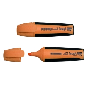 Imagem de MARCADOR FLUORESCENTE FEGOL OFFICE F100 LARANJA