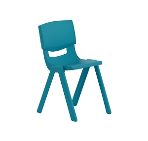 Imagem de CADEIRA POLIPROPILENO MONOBLOCO T2 55X35CM AZUL