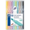 Picture of BLT.10 MARC. FLUOR. STAEDTLER TRIPLUS PASTEL&VINTAGE 362CSB10