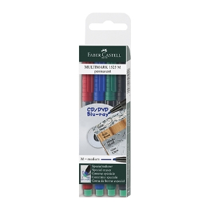 Imagem de BLT.4 MARC. ACETATO/CD FABER-CASTELL OH LUX M 1525