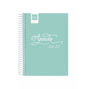 Imagem de AGENDA 2022/2023 ESCOLAR DIÁRIA FINOCAM COOL 120X162MM TURQUESA