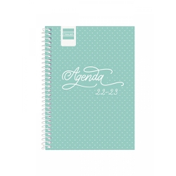 Imagem de AGENDA 2022/2023 ESCOLAR SEMANAL FINOCAM COOL 120X162MM TURQUESA