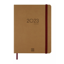 Imagem de AGENDA 2023 SEMANAL FINOCAM LABOR 16MESES A5 164X217MM CASTANHO
