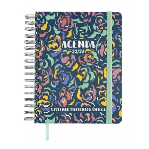 Imagem de AGENDA 2023 SEMANAL FINOCAM VITAE 16MESES 155X217MM AZUL