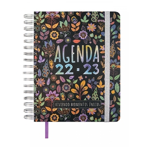 Imagem de AGENDA 2023 SEMANAL FINOCAM VITAE 16MESES 155X217MM PRETO